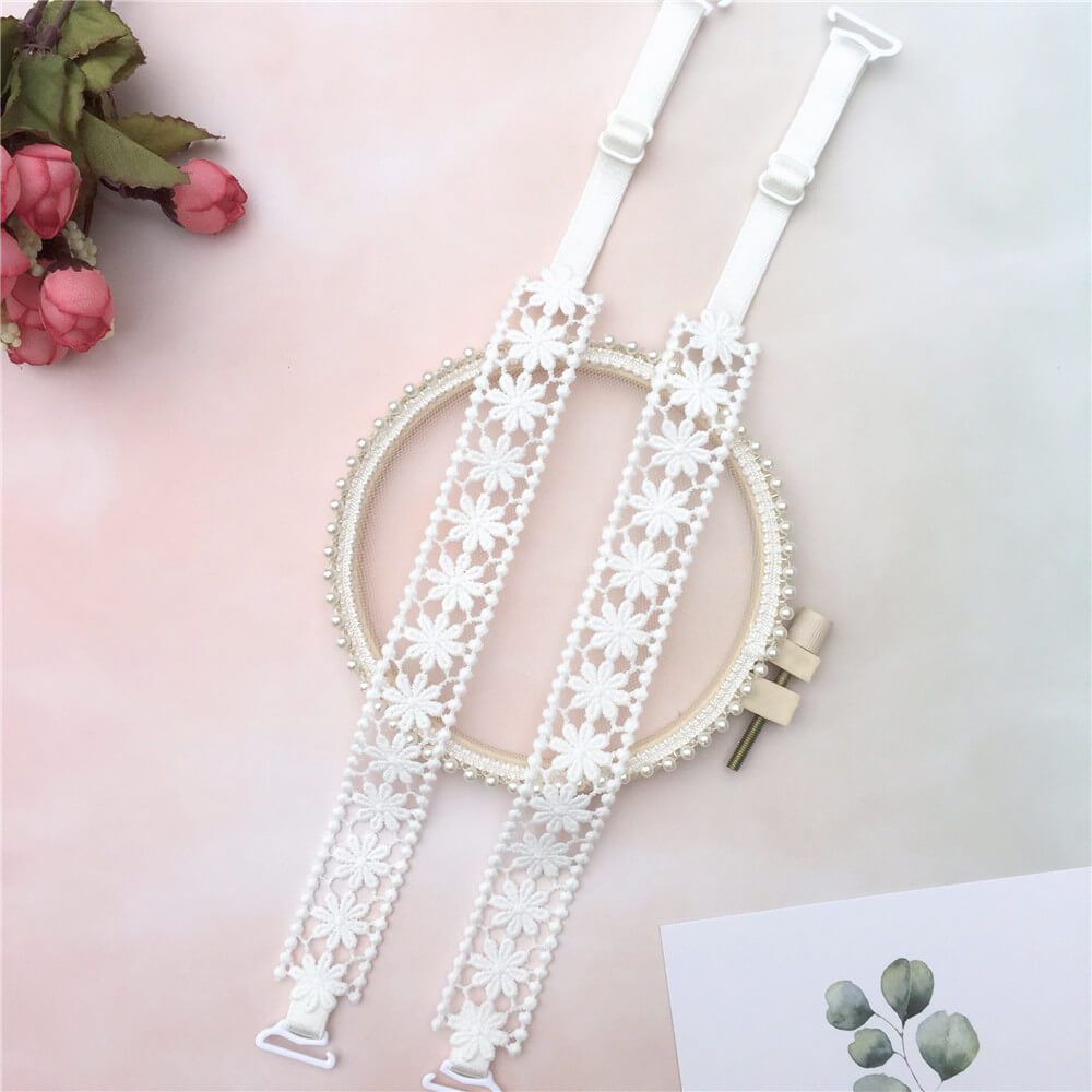 floral straps for bra