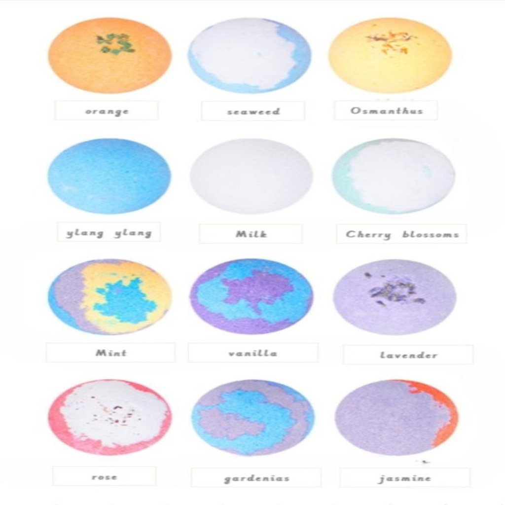 12pcs  Natural Bath Bomb