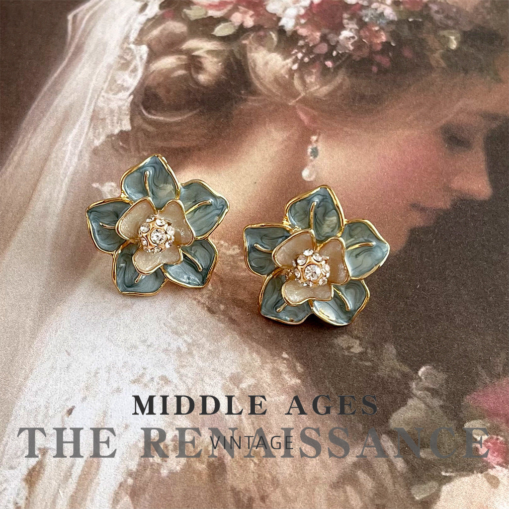 Camellia Stud Earrings