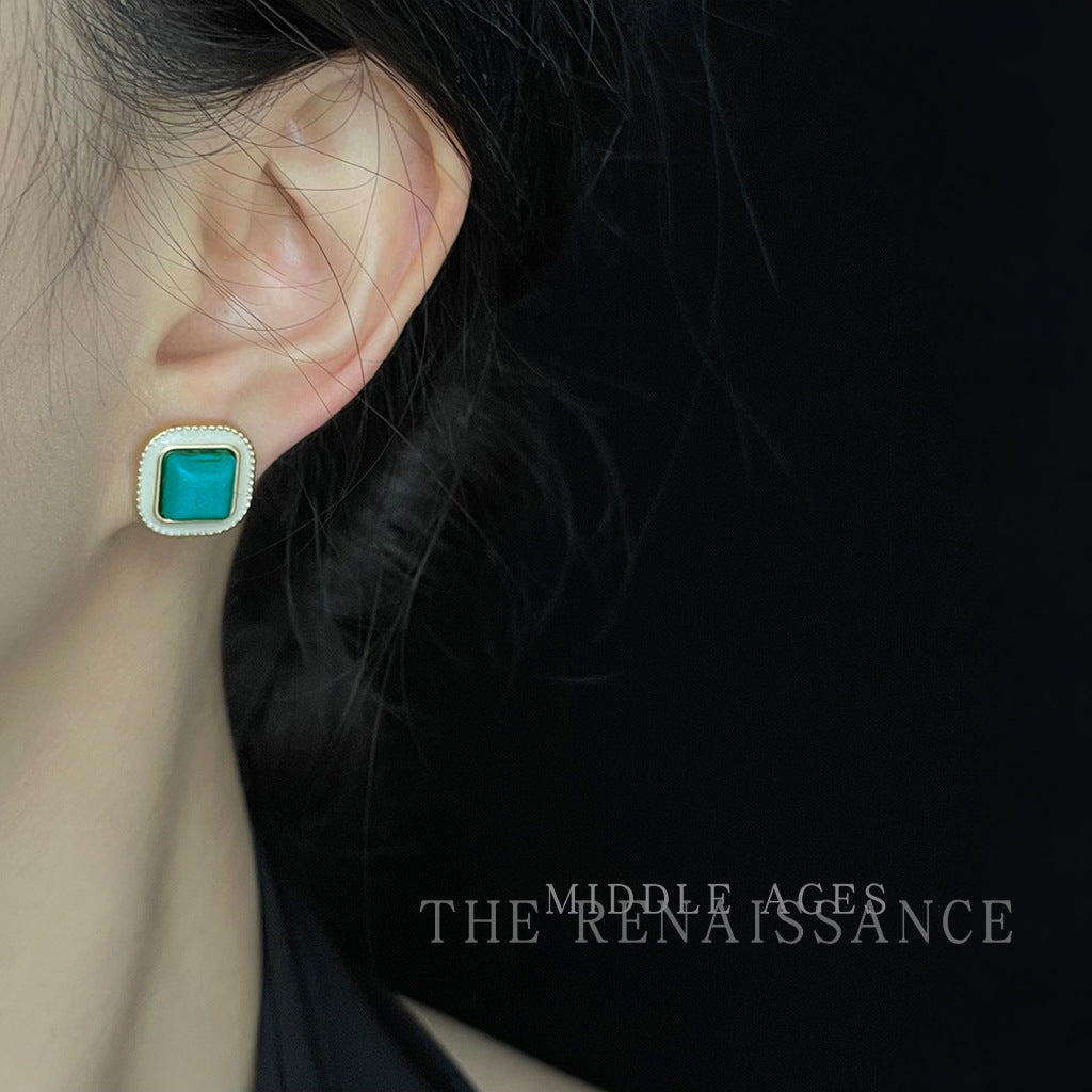 Turquoise Vintage Stud Earrings