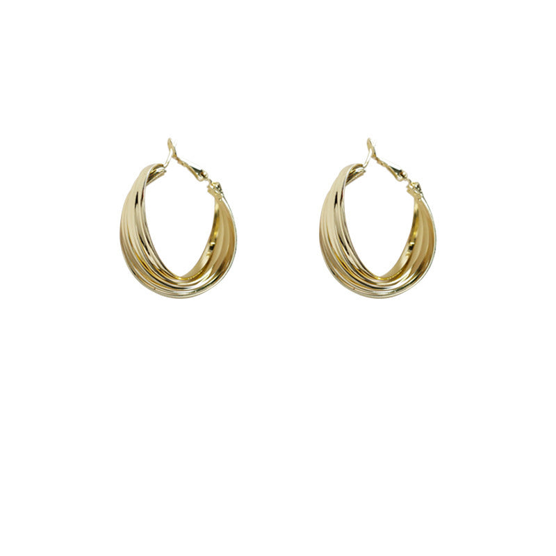 Mobius Ring Earrings