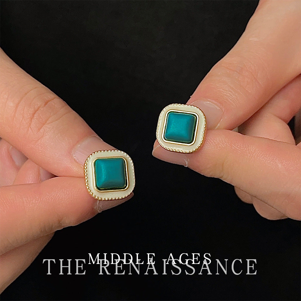 Turquoise Vintage Stud Earrings