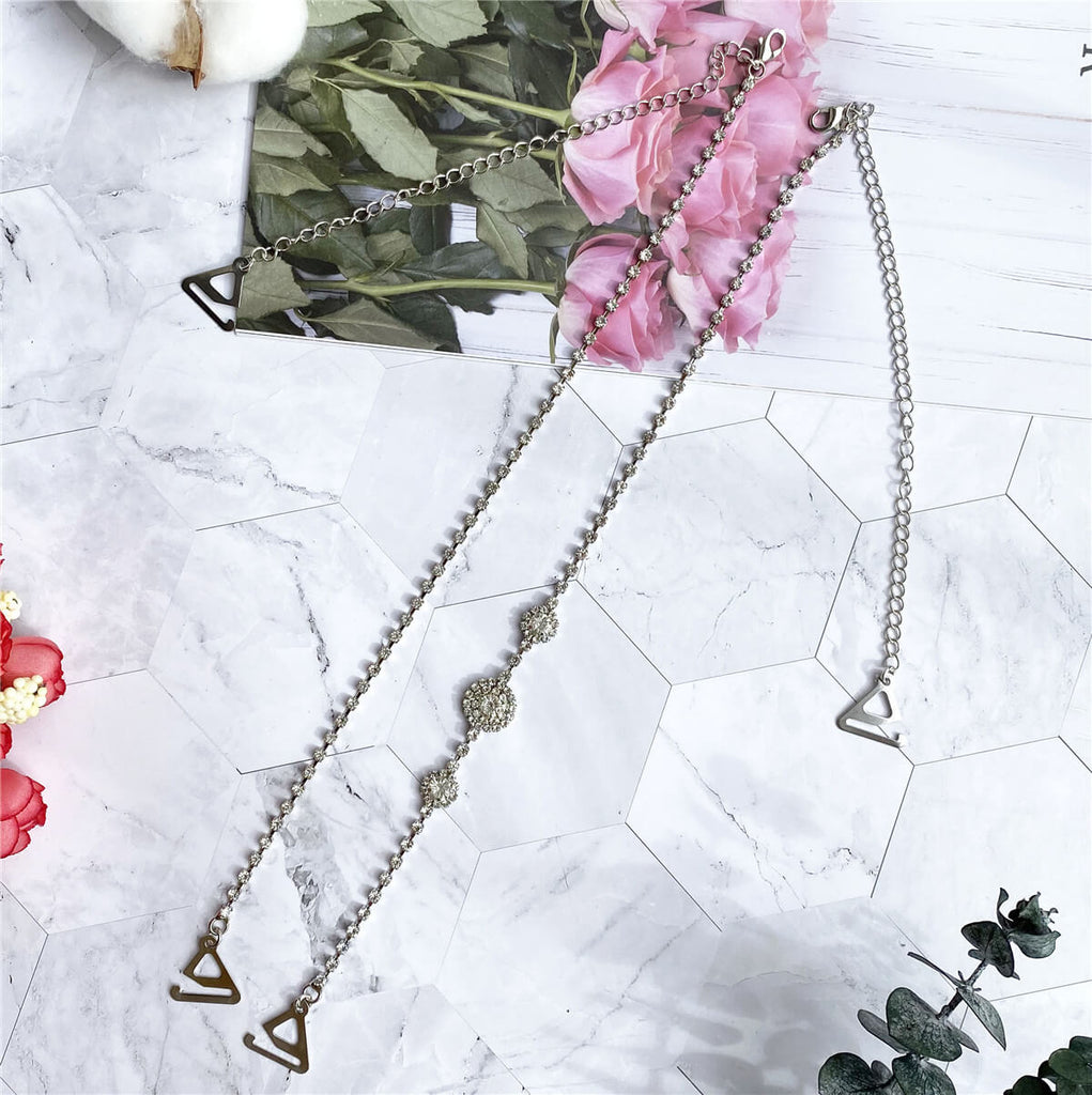 Rhinestone Decorative Bra Straps – Moly Story