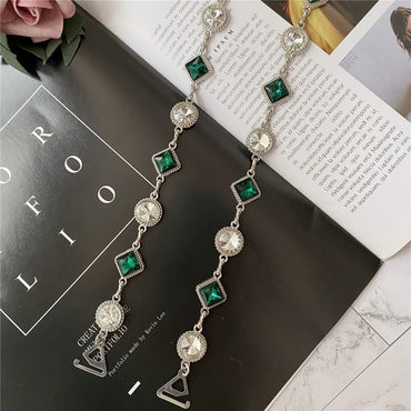 emerald bra strap