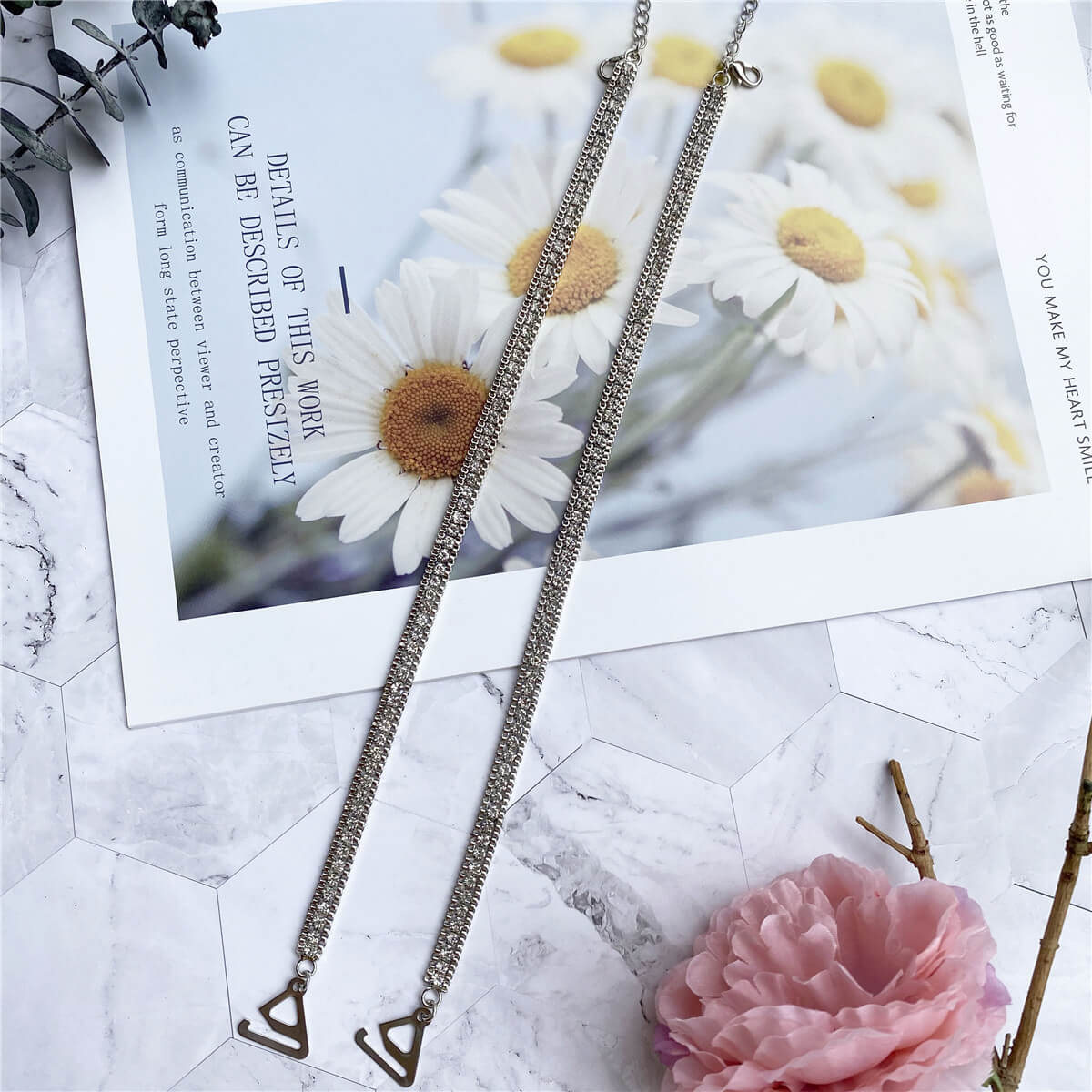 Decorative Rhinestone Bra Strap – Moly Story