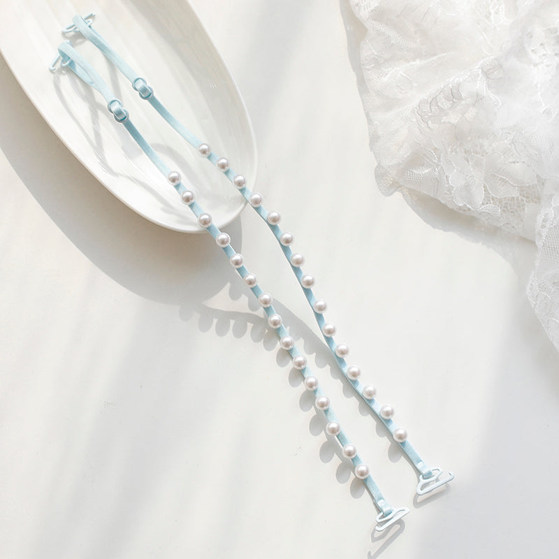 11 Color Pearl Bra Strap