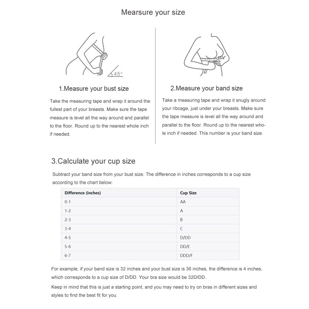 how to measure your bra size